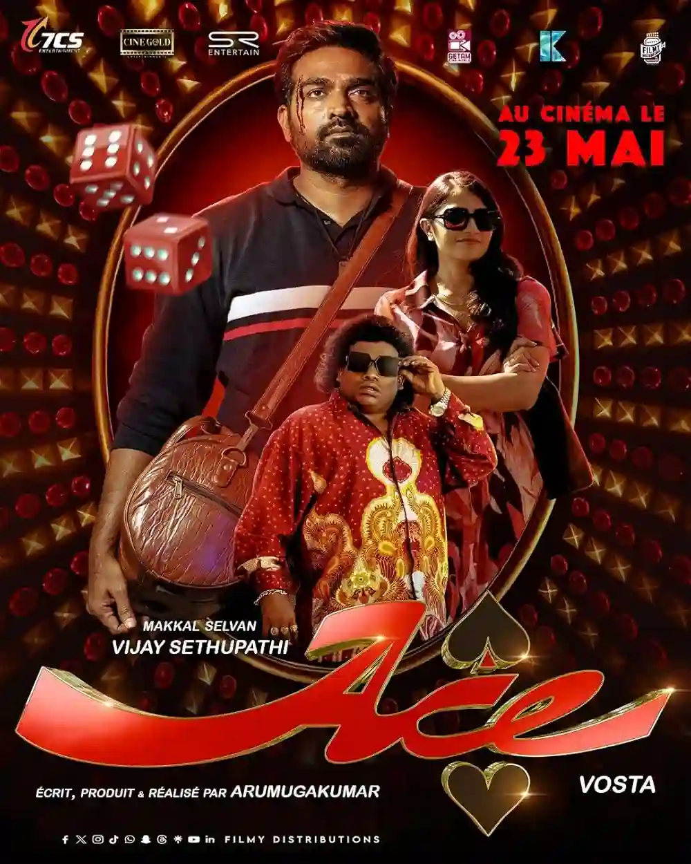Ace (2025) [Hindi + Multi] WEB-DL 480p